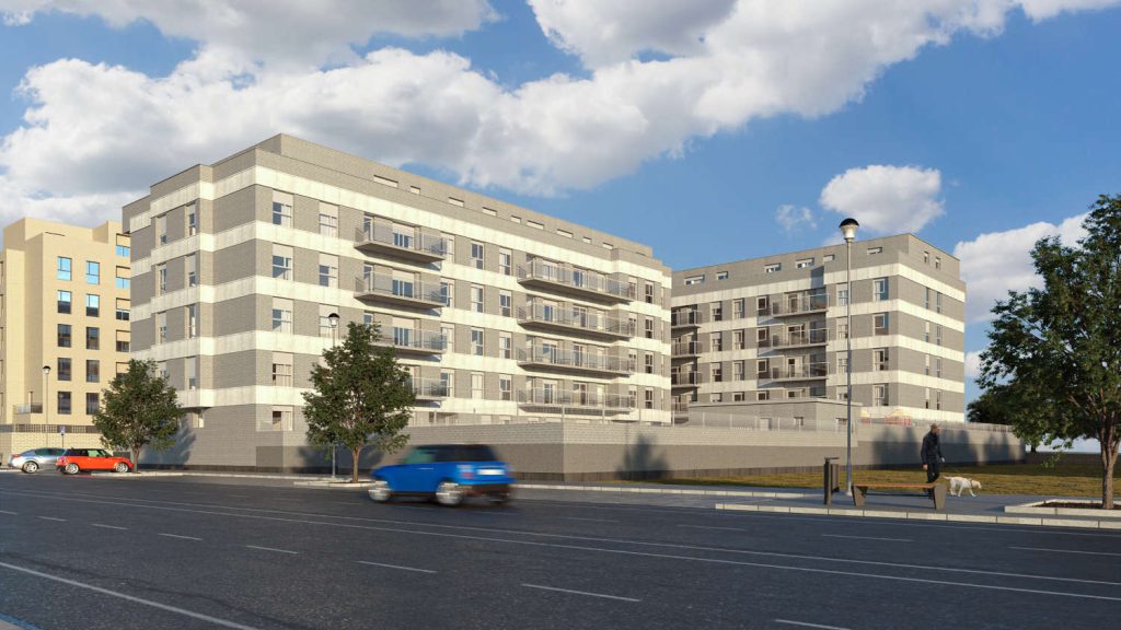 Vista exterior Loyra II, urbanización