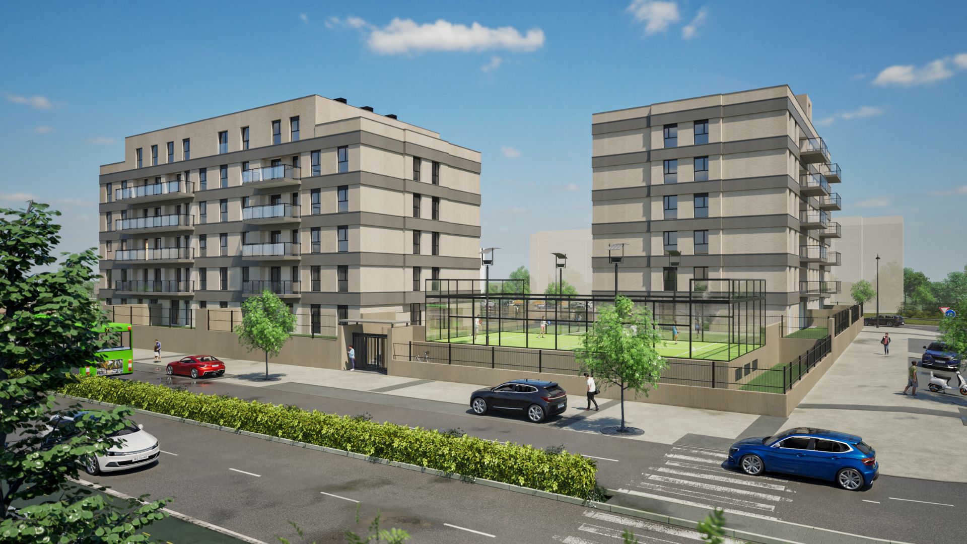 Render 4 Residencial Nalón Metro Inmobiliaria